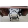 Image 8 : Antique National "Vertical Feed" Treadle Sewing Machine in Oak Cabinet, Circa 1890s-1910s