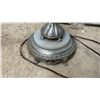 Image 2 : Vintage 1920s-1940s Art Deco Torchiere Floor Lamp with Alabaster Bowl Shade and Marble Base