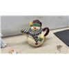 Image 13 : Assorted Christmas Décor Including Snowman Teapot, Angel Figurines, Snowflake Ornaments and More.