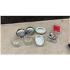 Image 6 : Two Italian Genuine Alabaster Floral Trinket Boxes, Miniature Ceramic Shoes & More