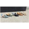 Image 8 : Two Italian Genuine Alabaster Floral Trinket Boxes, Miniature Ceramic Shoes & More