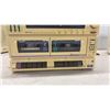Image 4 : Yorx Newave Modular Stereo System with Turntable, AM/FM Tuner, Dual Cassette and Speakers