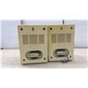Image 9 : Yorx Newave Modular Stereo System with Turntable, AM/FM Tuner, Dual Cassette and Speakers