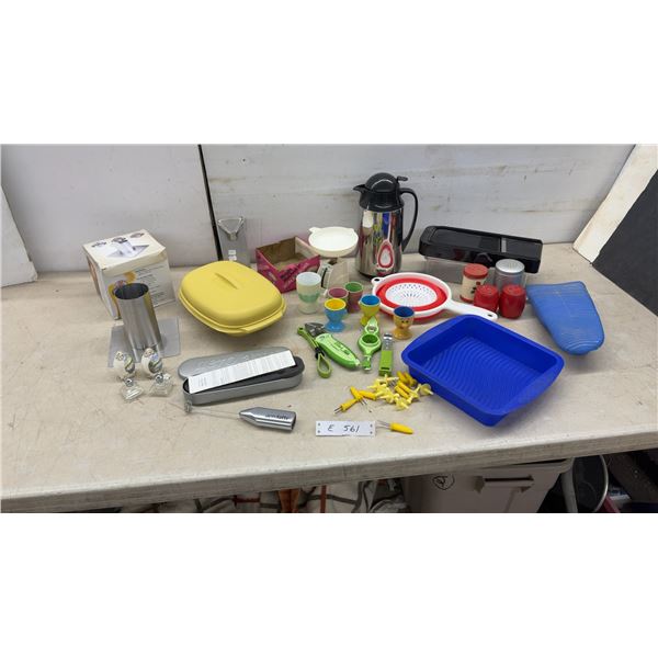 Aerolatte Handheld Milk Frother, Egg Cups, Weight Watcher Scale, Salt, Pepper Shakers & More