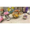 Image 8 : Easter Bunny Cream and Sugar Set, Ceramic Decorative Collection with Plate, Eggs, and More