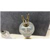 Image 6 : Two Vintage Oil Lamps Including Marble Base and Made in Germany & 2 Oil Whale Lamps, All Missing