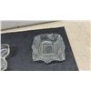 Image 11 : Assortment of Cut Glass Bowls, Dishes, Trays, and Stemmed Grape Pattern Sherbet Dessert Glasses