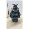 Image 2 : Antique CNR Canadian National Railway Signal Lantern by Piper of Montreal, Amber and Blue Lenses