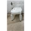 Image 3 : Plastic Shower Transfer Bench with Adjustable Legs and Sesame Street Grover Potty Training Chair