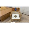 Image 4 : Plastic Shower Transfer Bench with Adjustable Legs and Sesame Street Grover Potty Training Chair