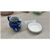 Image 10 : Royal Worcester Porcelain Egg Coddler, Rumtopf Jar, Wedgwood Jasperware Jug, and More