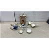 Image 1 : Royal Worcester Porcelain Egg Coddler, Rumtopf Jar, Wedgwood Jasperware Jug, and More