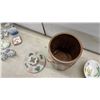Image 8 : Royal Worcester Porcelain Egg Coddler, Rumtopf Jar, Wedgwood Jasperware Jug, and More