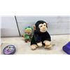 Image 6 : Ceramic Clown and Wabasso Bunny Banks, Assorted Tins, Plush Monkey and Bear, and More