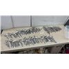 Image 1 : Large Assorted Collection of Stainless Steel and Silver-Plated Flatware, Spoons
