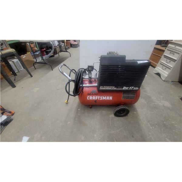 Sears Craftsman 2 Horsepower 17 Gallon Portable Air Compressor