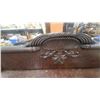 Image 2 : Antique Late Victorian Quartersawn Oak Sideboard with Carved Shell and Foliate Backboard
