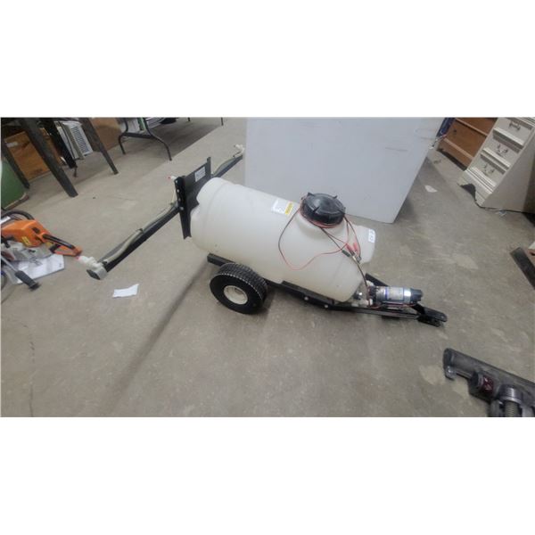 Westward Trailer Sprayer with Boom 12V, 40 PSI, 1.8 GPM