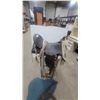Image 2 : Western Saddle with Display Stand, and Blue Saddle Pad