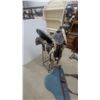Image 5 : Western Saddle with Display Stand, and Blue Saddle Pad