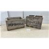 Image 1 : Vintage Pepsi-Cola Wooden Crates Including Fountain Syrup Crate and Assorted Pepsi Bottles