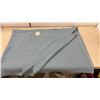 Image 5 : VIA Rail Canada Pure New Wool Passenger Blanket, Light Blue/Grey, Shrink-Resist Treated