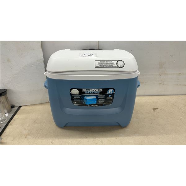 Igloo MaxCold Premium 58L (62 Quart) Wheeled Cooler with Ultratherm Insulated Lid