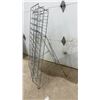 Image 3 : Freestanding Collapsible Metal Wire Wine Rack, Multi-Bottle Horizontal Storage 50 x 19 x 24