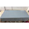 Image 3 : VIA Rail Canada Vintage Light Blue Pure New Wool Shrink Resist Blanket