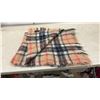 Image 4 : Creagaran Plaid Mohair Wool Blend Throw Blanket with Fringe, Woven in Scotland
