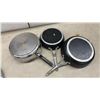 Image 3 : Magnalite Professional 18/8 Stainless Steel Sauté Pan, Carbide Frying Pan and Proctor Sauté Pan