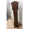 Image 4 : Traditional Dark Wood Grandmother Clock with Barley Twist Columns and Brass Pendulum, 51 x 7 1/