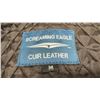 Image 2 : Screaming Eagle Cuir Leather Ladies Distressed Brown Motorcycle Jacket, Size Medium