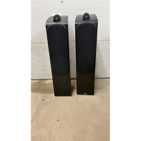 Bowers & Wilkins 704 Floor-Standing Loudspeakers with Top-Mounted Tweeter, Pair
