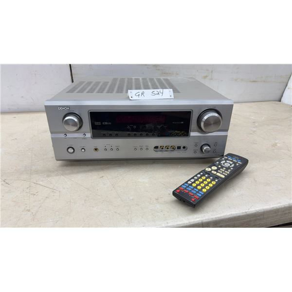 Denon AVR-885 AV Surround Receiver, 120V 60Hz, 5.3A, with Remote