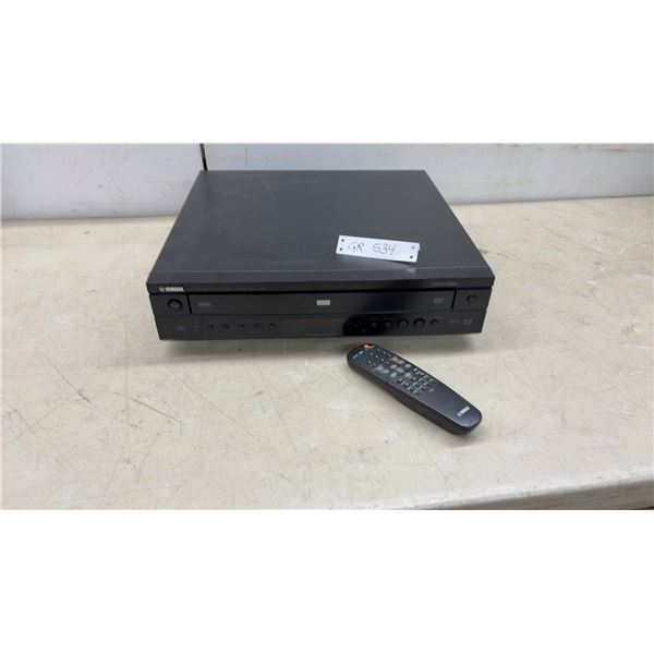 Yamaha Natural Sound DVD-C940 5-Disc DVD/SACD Player With Remote, 2004