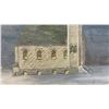 Image 4 : Alice Stevens Oil Painting, Knox-Zion Presbyterian Church in Carberry, Manitoba, Silver Frame