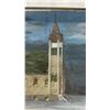 Image 5 : Alice Stevens Oil Painting, Knox-Zion Presbyterian Church in Carberry, Manitoba, Silver Frame