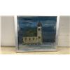 Image 6 : Alice Stevens Oil Painting, Knox-Zion Presbyterian Church in Carberry, Manitoba, Silver Frame