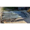 Image 1 : Pallet Lot: 20 Load Restraint Cargo Bars with Adjustable Lever-Lock and Rubber Padded Ends