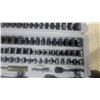 Image 7 : Stanley Professional Grade 183-Piece Black Chrome Socket Set, Model STMT71982, 1/4", 3/8"