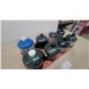 Image 3 : Coca-Cola Plastic Crate with Coleman Propane Fuel Cylinders and More