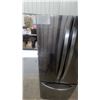 Image 2 : LG French Door Refrigerator with Bottom Freezer, Black Stainless Steel 68 x 30 x 31"