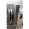 Image 3 : LG French Door Refrigerator with Bottom Freezer, Black Stainless Steel 68 x 30 x 31"