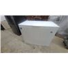Image 1 : GE 5.0 Cubic Foot Chest Freezer, Model FCM5SHWW, Energy Star, Recessed Handle 34 x 41 x 22"