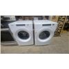 Image 1 : Amana 7.0 Cubic Foot White Electric Dryer, Model NED3600HW1and Whirl Pool Model wfw560chw4 Frt Load