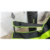 Image 6 : Two Heavy Duty Uline Folding Camping Chairs with Cup Holder, Zippered Pocket, and Carrying Bags