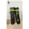 Image 9 : Two Heavy Duty Uline Folding Camping Chairs with Cup Holder, Zippered Pocket, and Carrying Bags