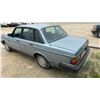 Image 4 : 1990 Volvo DL, 4 Door, 4 Cylinder, Blue. 171,891KM. Has TOD and 2 Keys. Not Safetied.
