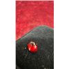 Image 13 : 3 Gemstone Lot: Oval Opal Cabochon, Faceted Red Garnet, and Yellow-Green Gemstone